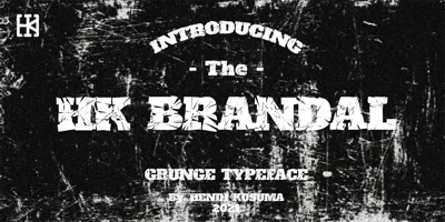 HK Brandal Font