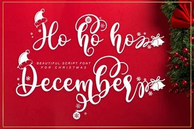 Ho ho ho December Font