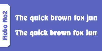Hobo No2 Font
