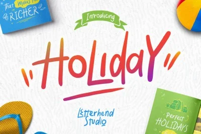 Holiday Free Font Font