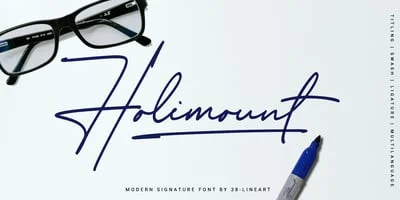 Holimount Font