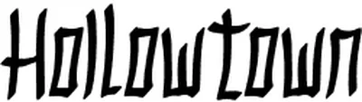 Hollowtown Font