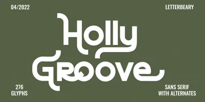 Holly Groove Font