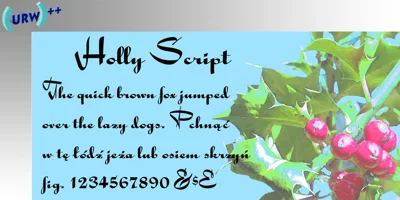 Holly Script