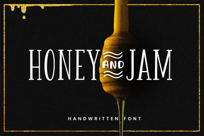 Honey and Jam - Regular Font