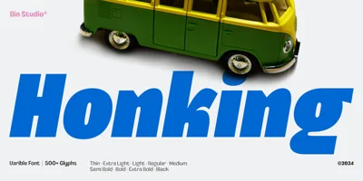 Honking Font