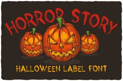 Horror Story Font