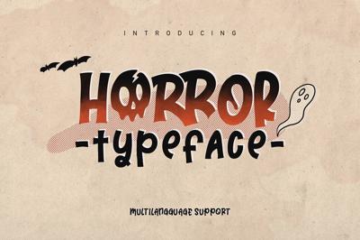 Horror Typeface Free Download