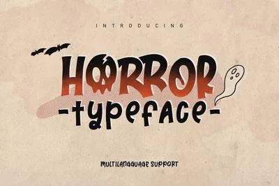 Horror Typeface