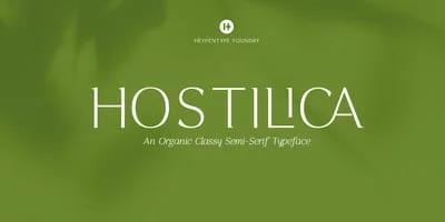 Hostilica Font