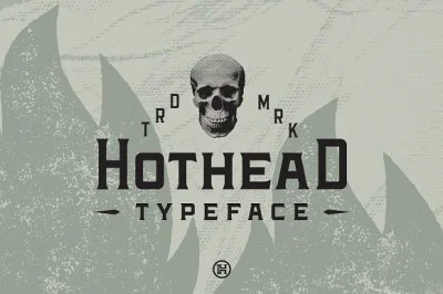 Hothead Western Font Free Download