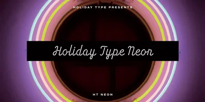 HT Neon Font