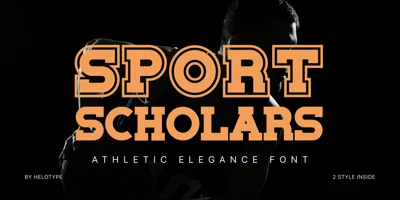 HT Sport Scholars Font