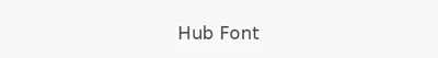 Hub Font
