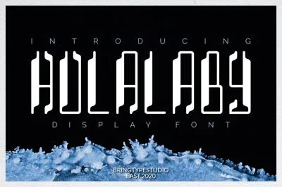 Hulalaby -Duo Fonts