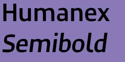Humanex Font