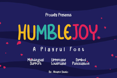 Humblejoy - Playful Display Font