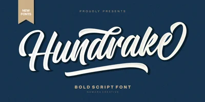 Hundrake Font