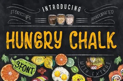 HungryChalk Typeface