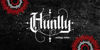 Huntly Font