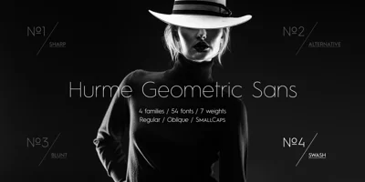 Hurme Geometric Sans No. 4 Font