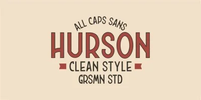 Hurson Clean Font