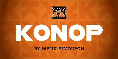 HWT Konop Font
