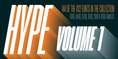Hype Vol 1 Font