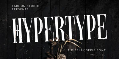 Hypertype Font