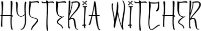 Hysteria Witcher Font