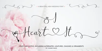 I Heart It Font