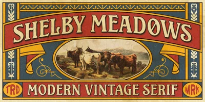 IC Shelby Meadows Font