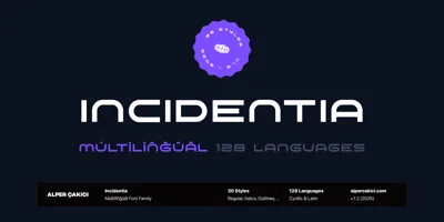 Incidentia Font