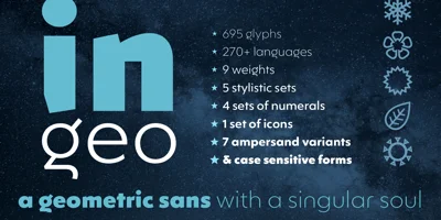 Ingeo Font