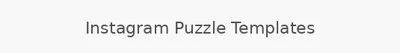 Instagram Puzzle Templates