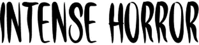 Intense Horror Font