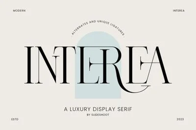 Interea A Luxury Serif Font