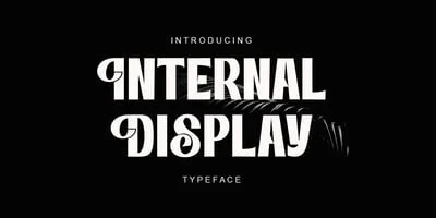 Internal Display Font
