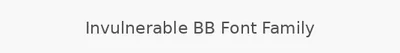 Invulnerable BB Font Family