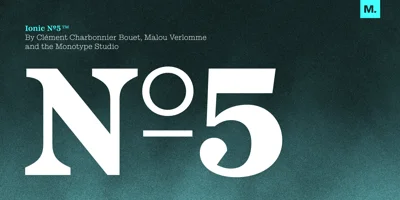 Ionic No 5 Font