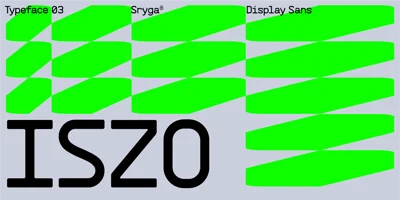 ISZO Font