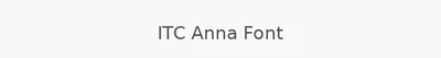 ITC Anna Font