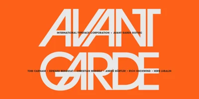 ITC Avant Garde Gothic Font