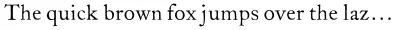 ITC Founder's Caslon Font