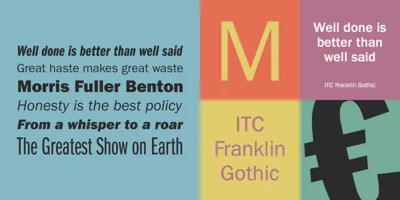ITC Franklin Gothic LT Font