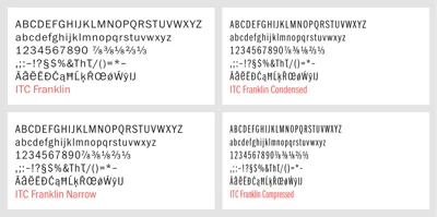 ITC Franklin Font