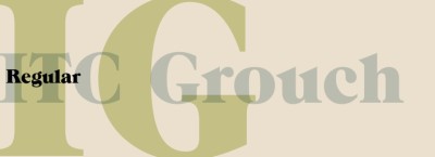 ITC Grouch Font