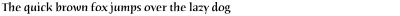 ITC Humana Serif Font