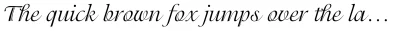 ITC Isadora Font