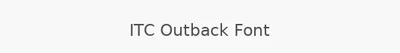 ITC Outback Font
